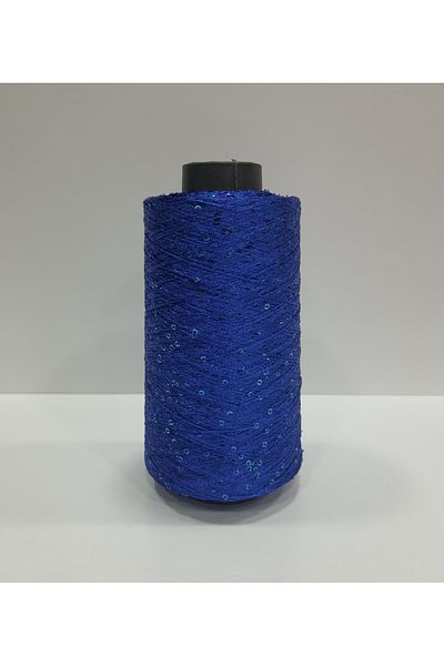 İPLİKOUTLET Saks Blue Over Blue Sequin String 200 γραμμάρια