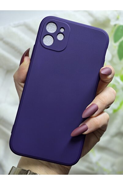 Magic Ring حافظة هاتف متوافقة مع هاتف Iphone 11 باللون الأرجواني الداكن مع زا...