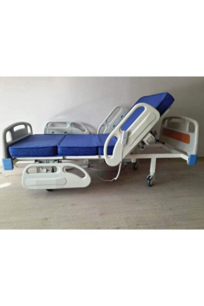 Csr 2 Motorlu Ful Abs Hasta Karyolası - Hastane Tipi - Sünger Yatak Ve Serum Askısı Dahil