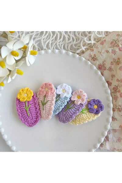 Kadın Girişimciler Atölyesi Pachet de 5 accesorii de păr organice, lucrate ma...