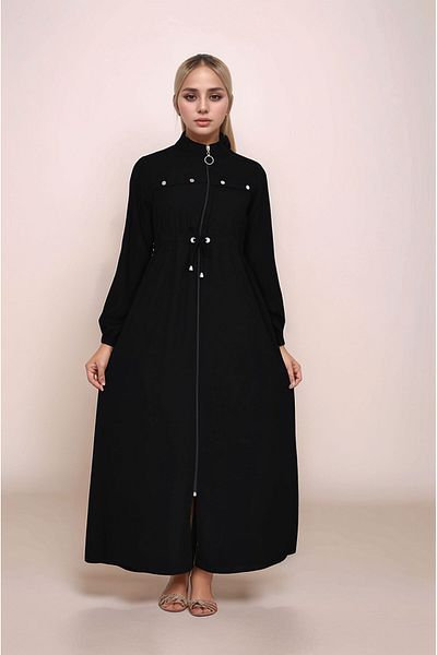 Asortik Kids Capac pentru copii Ferace - țesătură creponată de cristal, model elegant și confortabil, potrivit pentru hijab lung