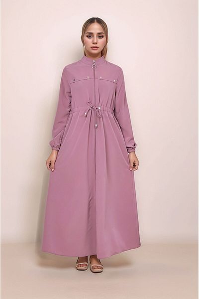 Asortik Kids Capac pentru copii Ferace - țesătură creponată de cristal, model elegant și confortabil, potrivit pentru hijab lung