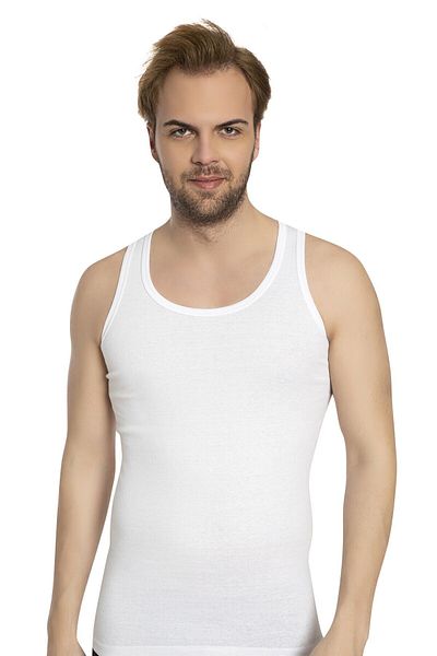 BEYAZTOPTAN White Wholesale Men's 6-Piece White Ekay Gym