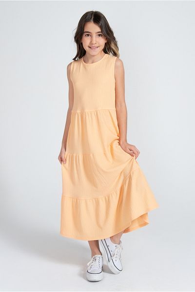 Kyron Girls' Wrapped Dress / with Different Color Options
