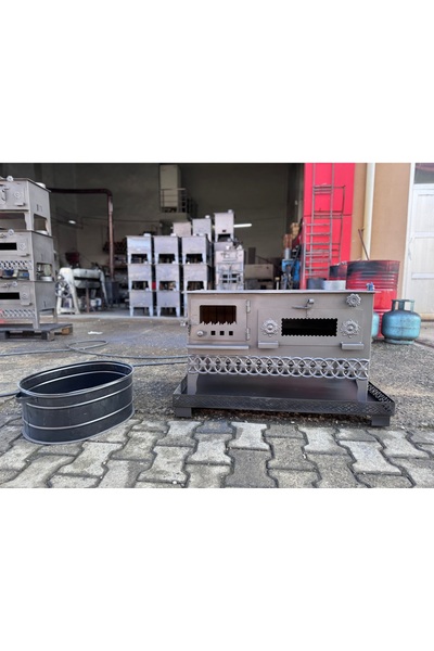 ÖRNEK KUZİNE Kuzine Soba Altlık Cnc Kesim 55x95