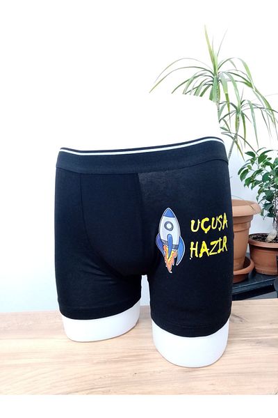 MODA Gift,Fun and Funny Printed Modal Fabric (Soft,Light and Breathable) Men's Boxer