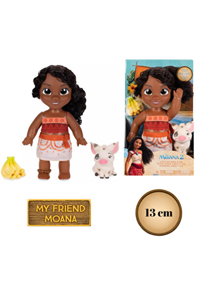 scntoys Moana 2 - Simea Bebek ve Pua Set Moana'nın Kız Kardeşi Simea Bebek Oyuncak Moana Bebek Prenses Moana
