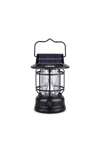 Olsenmark LED Tungsten Light with Solar-OME2850/with 2PCS Tungsten Bulbs