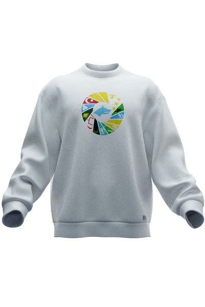 TURAN TACTICS 16 TURKISH STATE PRINTED OVERSIZE SWEATSHIRT (UNISEX)