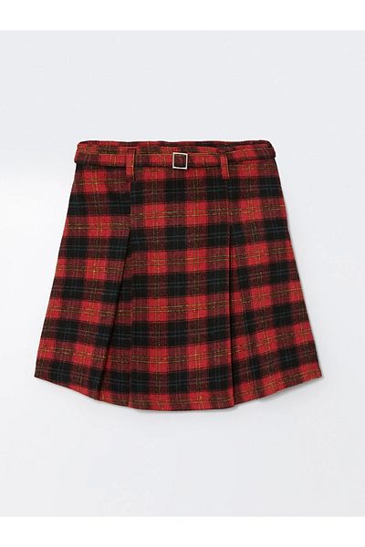 LC Waikiki Lcwk Girl's Plaid Skirt