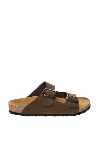 Forelli Ανδρικές παντόφλες από φελλό - Solive-g Leather Sand Nubuck