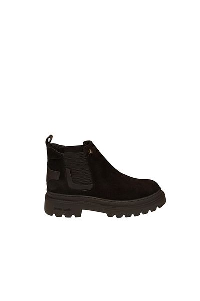 Pierre Cardin Ανδρικά Suede Μαύρα Casual Μποτάκια
