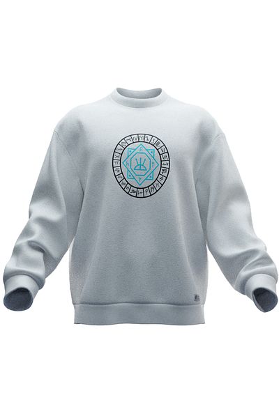 TURAN TACTICS SWEATSHIRT OVERSIZE IMPRIMAT OĞUZ BOYLARI (UNISEX)