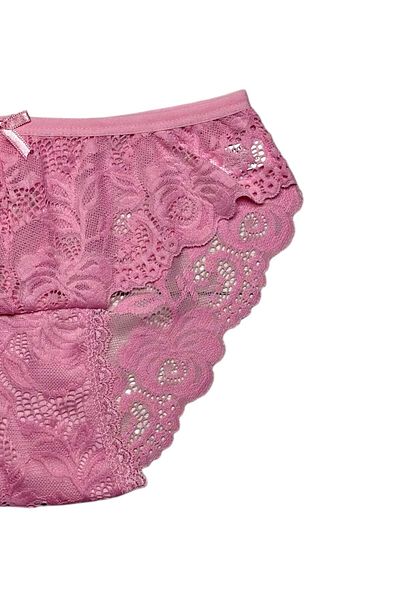 Gizli Butik Women's Full Lace Bato Panties Red