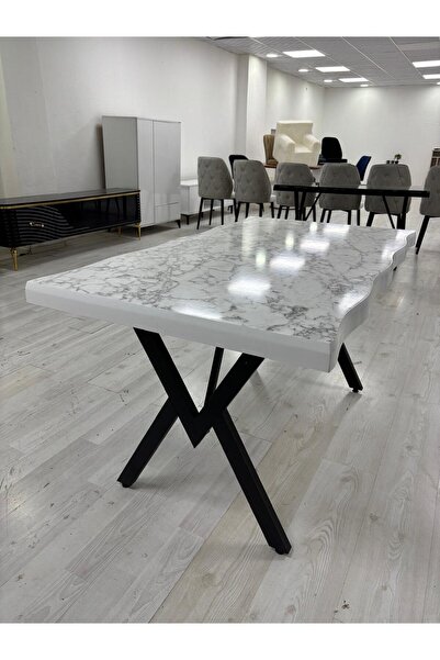 ALSAN DEKOR yemek masası  100 %mdf masa 140×80 ALSAN DEKOR