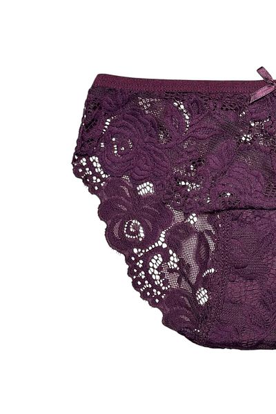 Gizli Butik Chiloți Bato din dantelă pentru femei, roșii