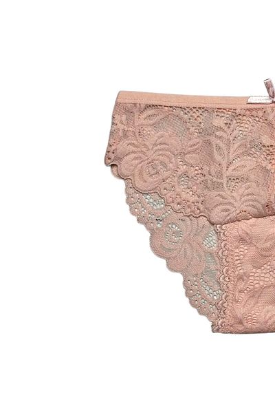 Gizli Butik Chiloți Bato din dantelă pentru femei, roșii