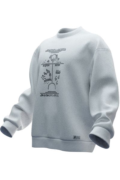 TURAN TACTICS CAM DRUM DESIGNED OVERSIZE SWEATSHIRT (UNISEX)