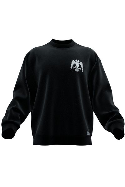 TURAN TACTICS Hanorac supradimensionat cu imprimeu VELOUR SELGHI (UNISEX)