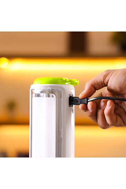 Olsenmark Rechargeable LED Emergency Lantern, 64 Pcs LED