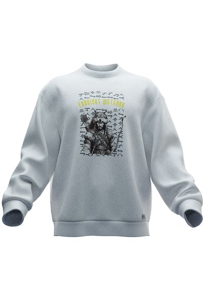 TURAN TACTICS GODDESS METEHAN PRINTED OVERSIZE SWEATSHIRT (UNISEX)