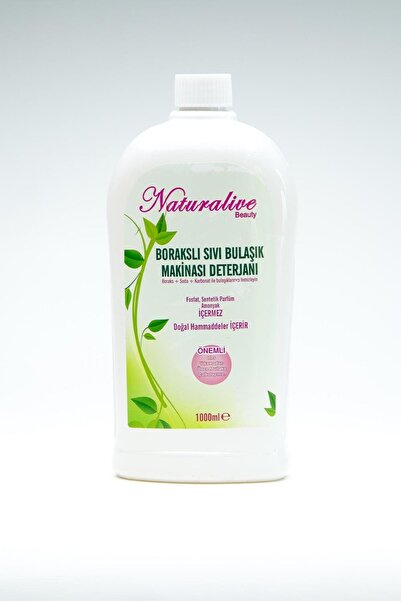 naturalive BORAKSLI SIVI BULAŞIK MAKİNASI DETERJANI