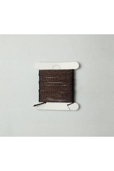 Eskişehir hobi sanat 3 μέτρα χάντρες προσευχής - 0,6 mm Bitter Coffee String