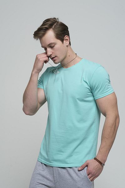 Oksit Ανδρικό μπλουζάκι Ftx Slim Fit Lycra Crew Neck Basic