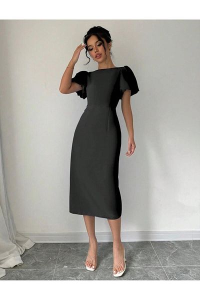 Styling Park Short Sleeve Stylish Pencil Dress