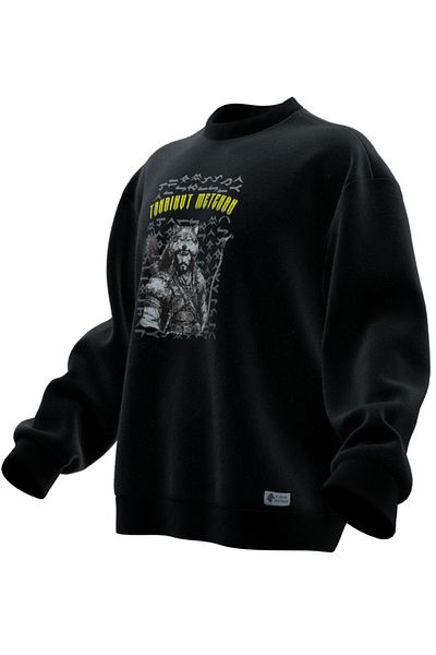 TURAN TACTICS SWEATSHIRT OVERSIZE IMPRIMAT TANIKUT METEHAN (UNISEX)