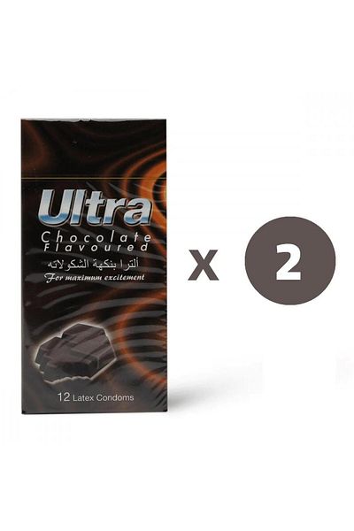 ULTRA CONDOM CHOCOLATE 12PCS ( 2 Piece )