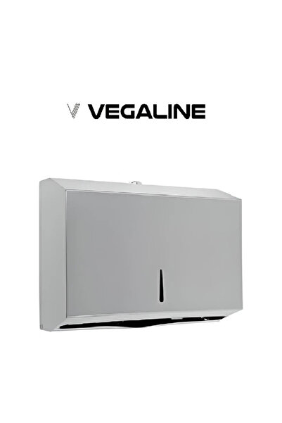 VEGALINE KAĞIT HAVLU DİSPANSERİ, 200 LÜK Z KATLAMA KAĞIT HAVLULUK, ÇEKMELİ KA...