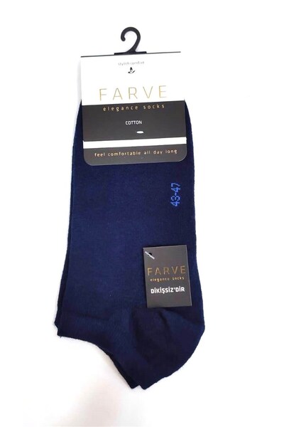 Fabcare Безшовні бавовняні чоловічі шкарпетки-сині