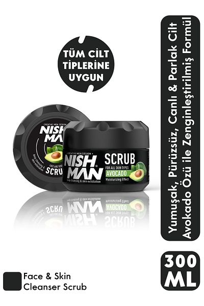 NISHMAN Purifying and Brightening Avocado Extract Peeling