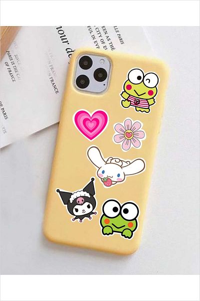 Piksel Grafik Sanrio Set of 6 Stickers - 10X15 cm 6 Pieces