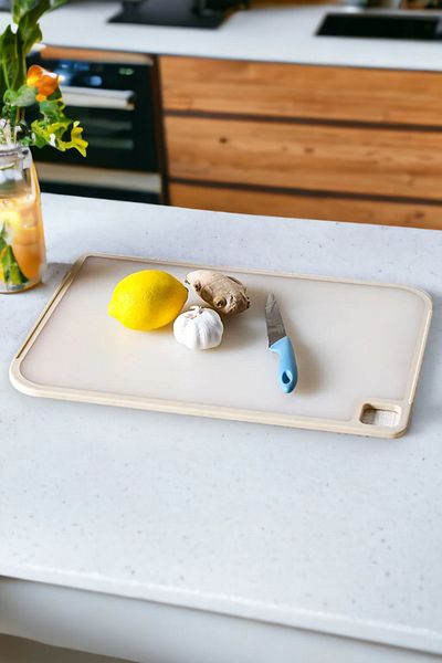 Prima Nova Beige Large Fica Cutting Board - 305*445*9 Mm