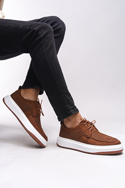 Riccon Pánské semišové tenisky Raim Fyr - 0012485 Tan