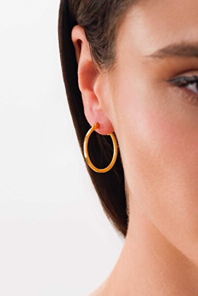 Zeynepli gold & jewelry 14 Ayar Altın Büyük Ajda Küpe