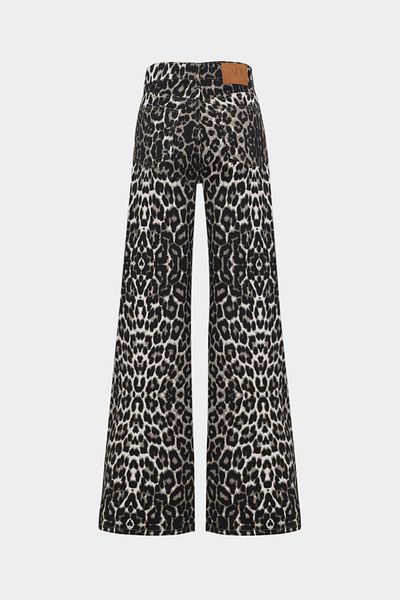 Açelya Okcu High Waist Wed Leg Mid Blue Extra Wide Leg Jeans