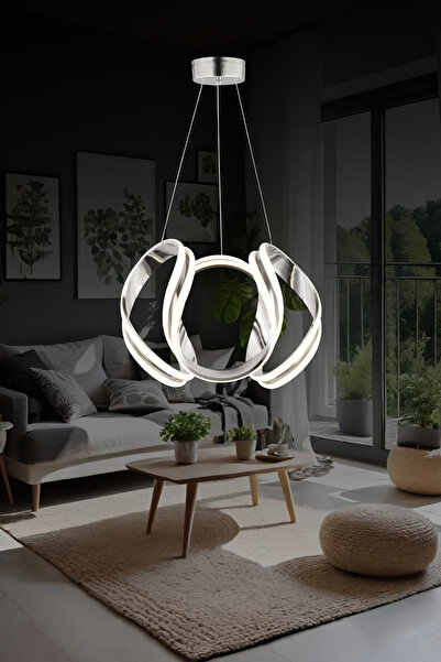 bordolux Ld 083 Model Krom 3 Renkli Salon Ve Oturma Odası Için Ideal Alüminyu...