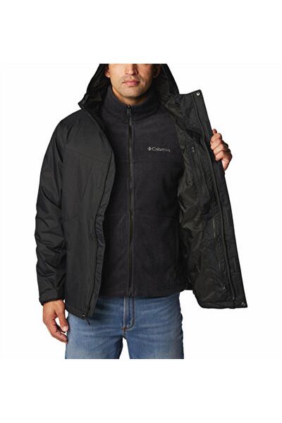 Columbia Wo0572 Tunnel Falls Interchange Jacket Koyu Gri