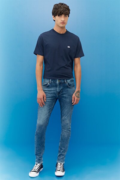 Lee Malone Jean Pantolon Smokey Indigo