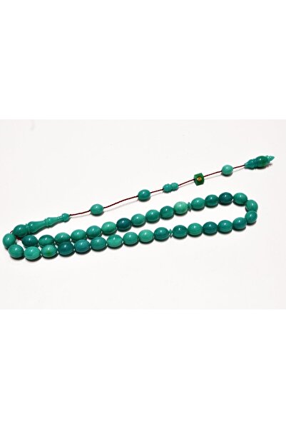 Tespihci Dayı Squeeze Prayer Beads Turquoise Color (Khr -10810)