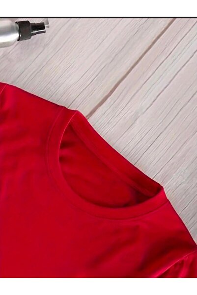 Medinenur Basic T-Shirt with Side to Side Daisy Pattern