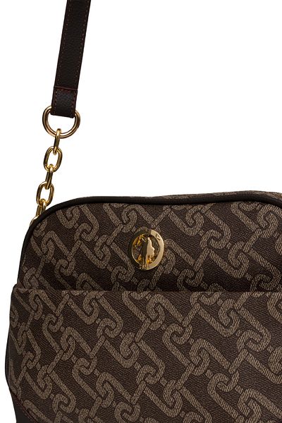 U.S. Polo Assn. Geantă Messenger pentru femei Us24520 Model Mink