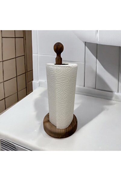 zagorwood Walnut Paper Towel Holder, Towel Stand, Napkin Holder, Paper Towel Stand