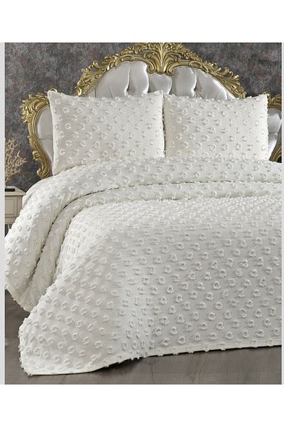 HMZ Textile Gift Diversity Daily Double Person Conical Pattern Pike Set. (230X250)