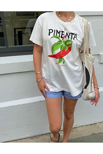 Jose Clothing تي شيرت من القطن العضوي المطبوع من سلسلة Archi Premium