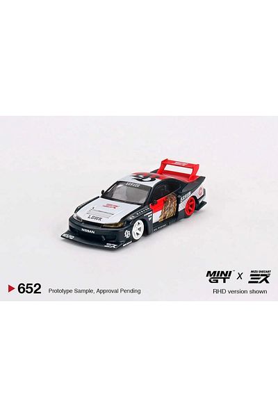 mini gt 1/64 Lb-Super Silhouette Nissan Silvia (S15)“Garuda” X Mizu Diecast Mgt00652