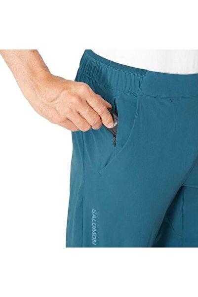 Salomon Lc2209 Wayfarer Ease Men's Outdoor Camping Pants Blue